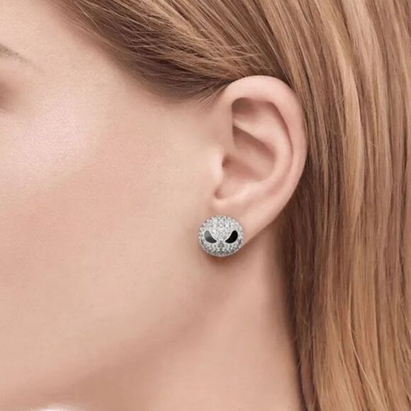 New sm JACK SKELLINGTON * NIGHTMARE BEFORE CHRISTMAS earrings - Picture 2 of 8